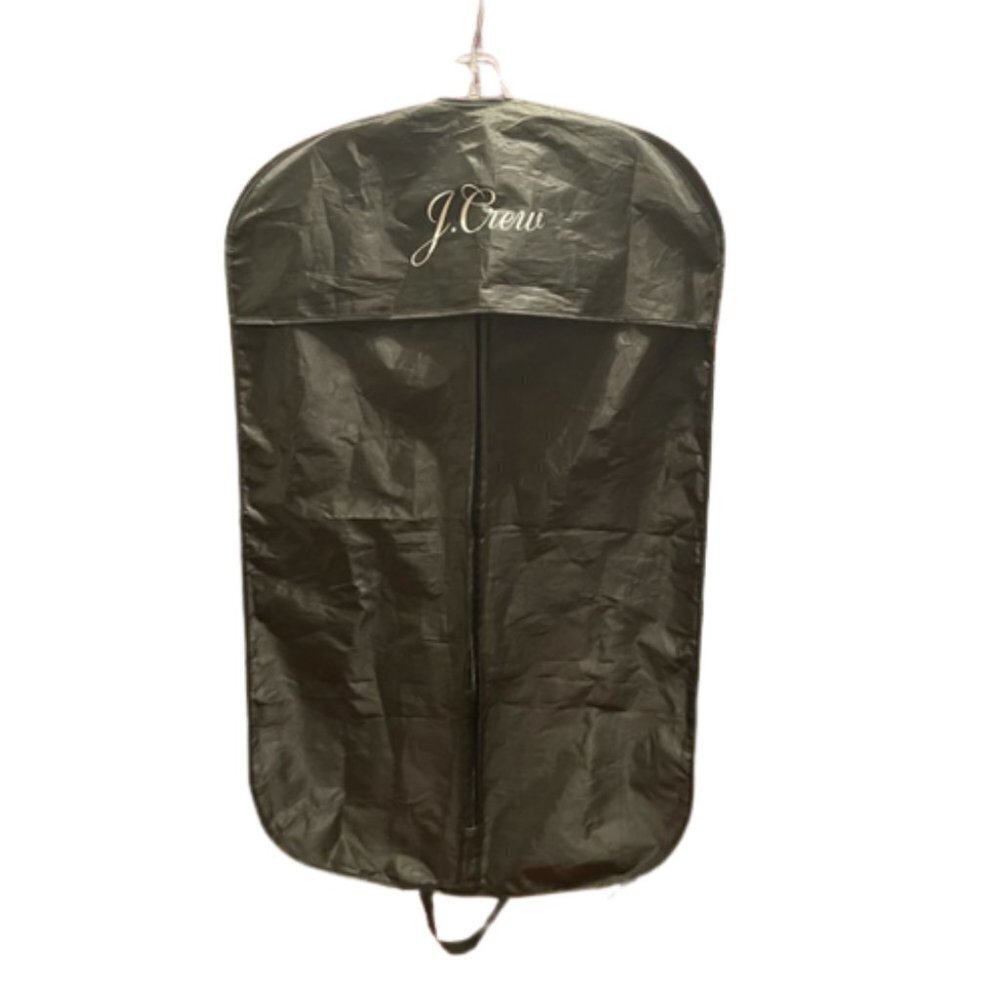 J. Crew Black Garment Bag zippered approx 24" x 39"